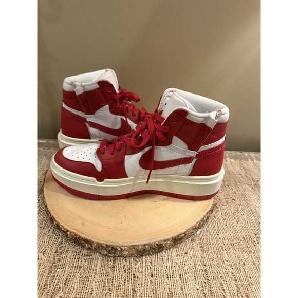 Nike Air Jordan 1 Elevate High Varsity Red‎ Sneakers Womens DN3253-116 Sz 10.5 - Picture 5 of 16